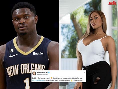 moriah mills and zion williamson news|Moriah Mills: Zion Williamson scandal has other NBAers in my DMs